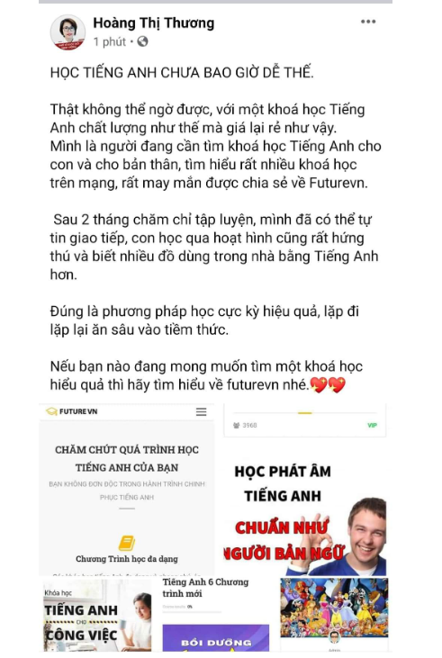 Học tiếng anh trực tuyến an toàn hiệu quả trong mùa dịch Covid 19 với FutureVN 4 futureVN1